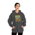Retro Graphic Hooded Sweatshirt, Cozy Unisex Hoodie for Casual Days, Perfect Gift for Friends, Fall and Winter Fashion