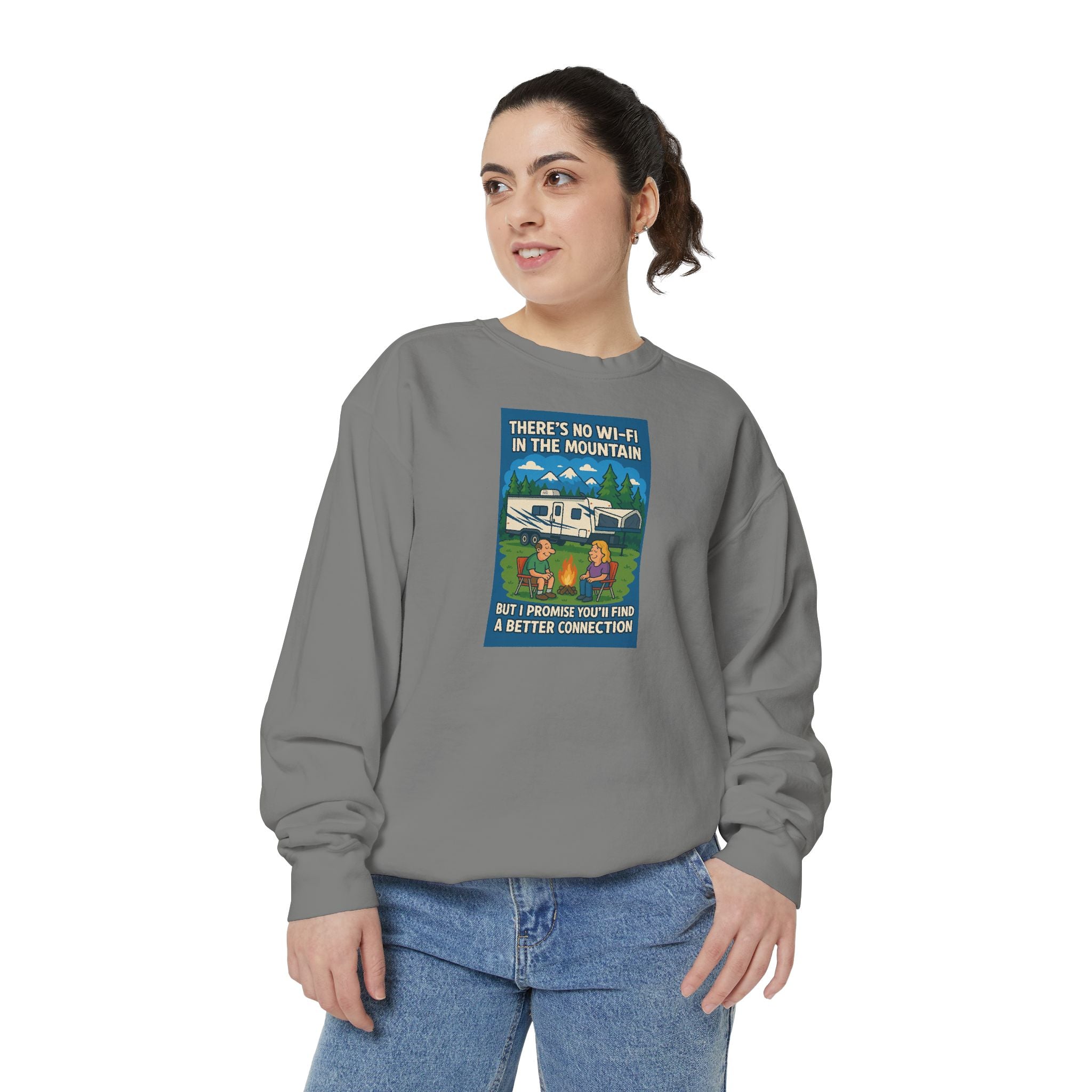 Cozy Campfire Sweatshirt - Perfect for Adventurers, Camping Enthusiasts, Family Gatherings, or Cozy Nights In, Gift Idea, Outdoor Style