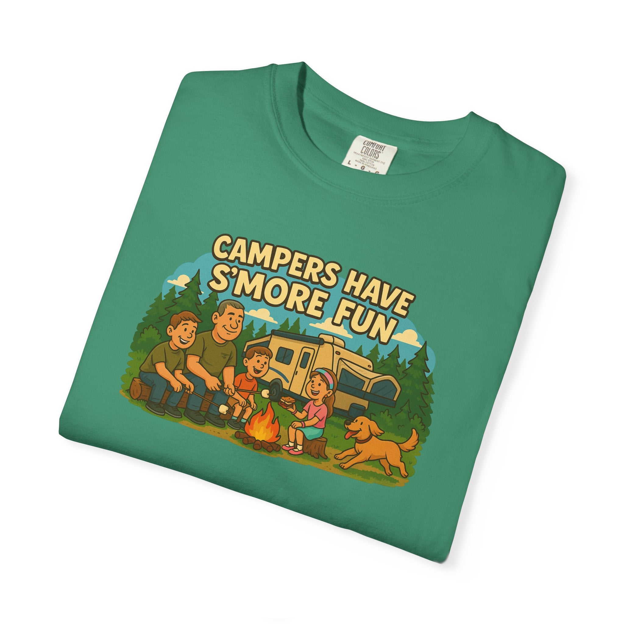 Camping T-Shirt for Outdoor Lovers, Perfect Gift for Campers, Adventure Tee, Vacation Shirt, Summer Fun Merchandise