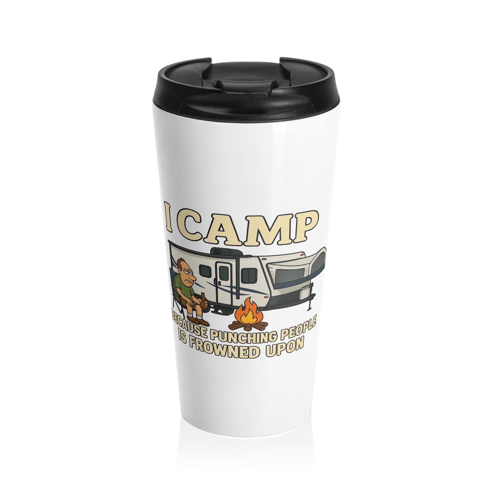 I Camp Travel Mug – Perfect for Outdoor Adventures