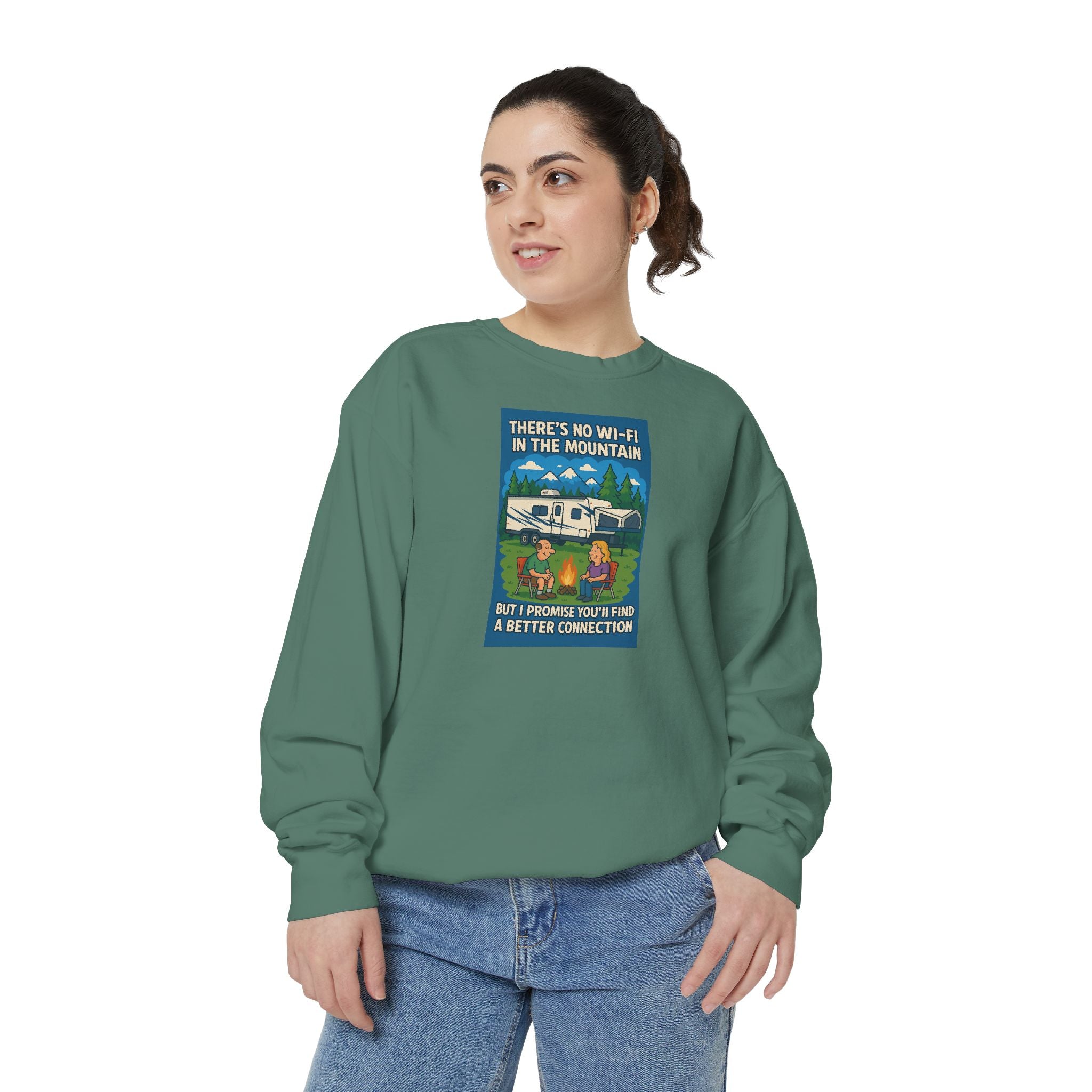 Cozy Campfire Sweatshirt - Perfect for Adventurers, Camping Enthusiasts, Family Gatherings, or Cozy Nights In, Gift Idea, Outdoor Style