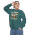 I Camp Unisex Garment-Dyed Sweatshirt - Cozy Camping Apparel for Outdoor Lovers