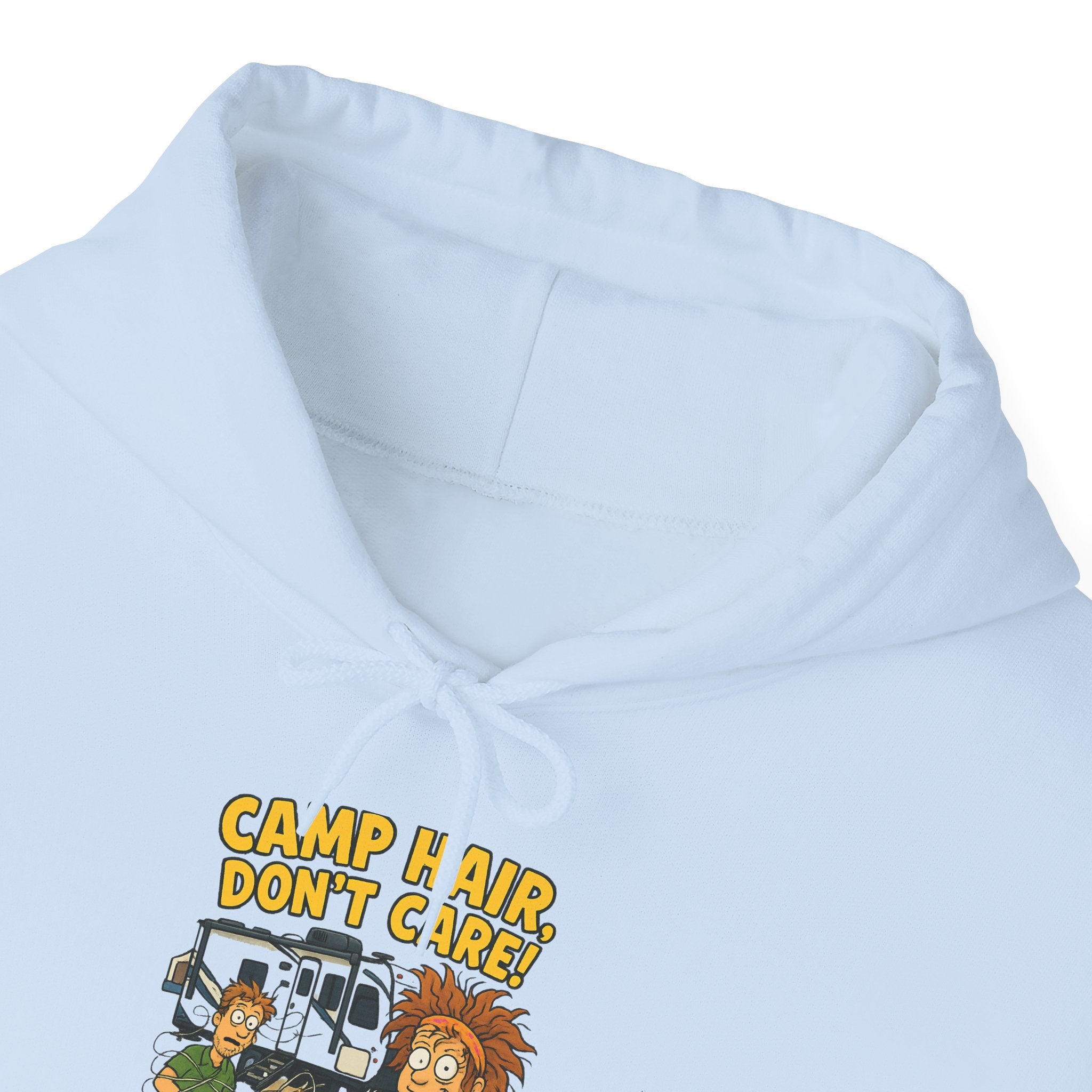 Camp Vibes Unisex Hooded Sweatshirt - Cozy, Funny Gift, Summer Nights, Outdoor Adventure, Camping Apparel