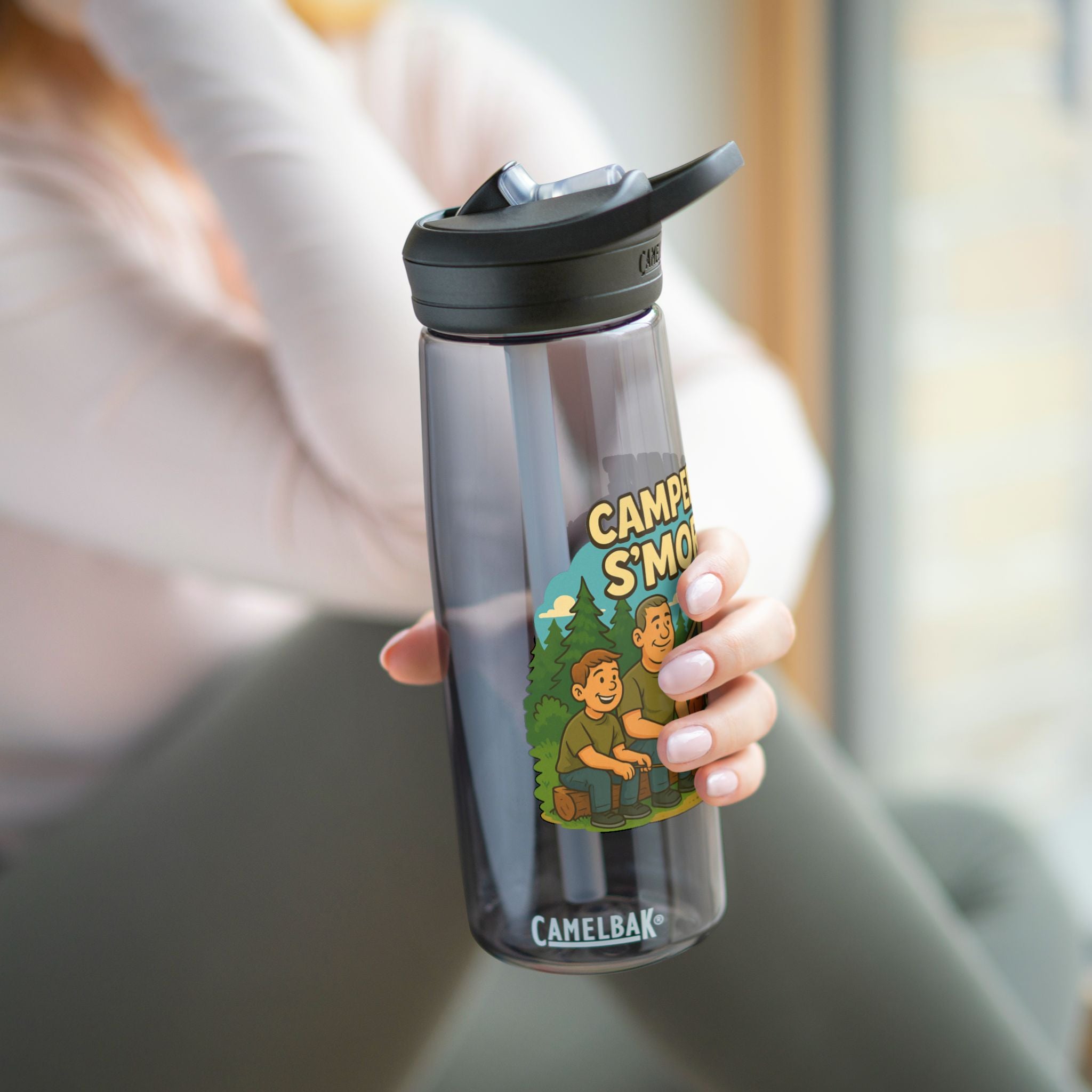 Camping Water Bottle, Outdoor Adventure Hydration, Eco-Friendly Gift, Gifts for Campers, Travel Bottle