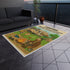 Camping Themed Outdoor Rug - Perfect for RV Adventures, Picnics, and Backyard Gatherings, Unique Gift for Outdoor Lovers