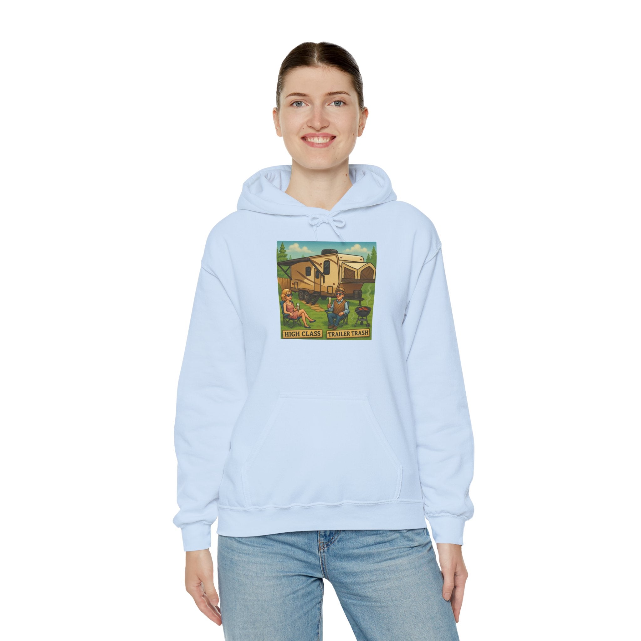 Italian Farm Scene Hoodie – Cozy Unisex Heavy Blend Sweatshirt