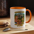 Donating Blood Coffee Mug with Fun Cartoon Design, Unique Gift for Nurses, Healthcare Workers, Humorous Office Mug, Blood Donation Awareness