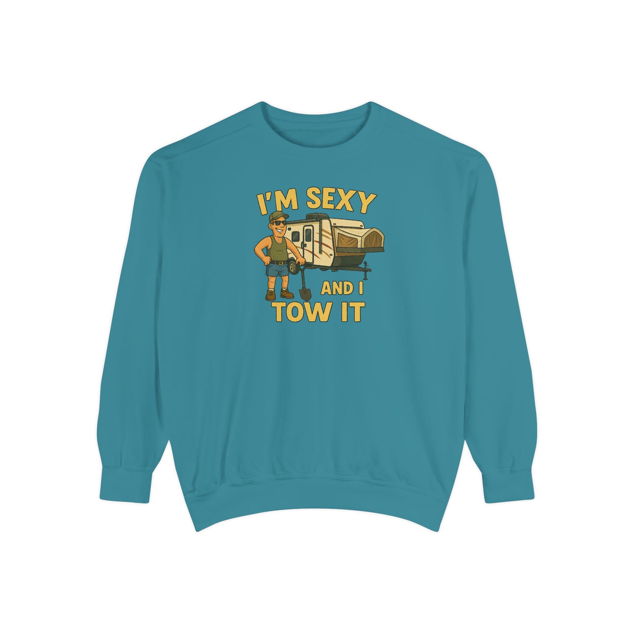 Funny Tow Truck Sweatshirt, Unisex Garment-Dyed Pullover, Casual Gift for Drivers, Trucking Humor Apparel, Cozy Fall Outfit, Perfect [...]