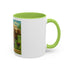 High Class Trailer Trash Coffee Mug - Fun Campfire Ceramic Tea Cup