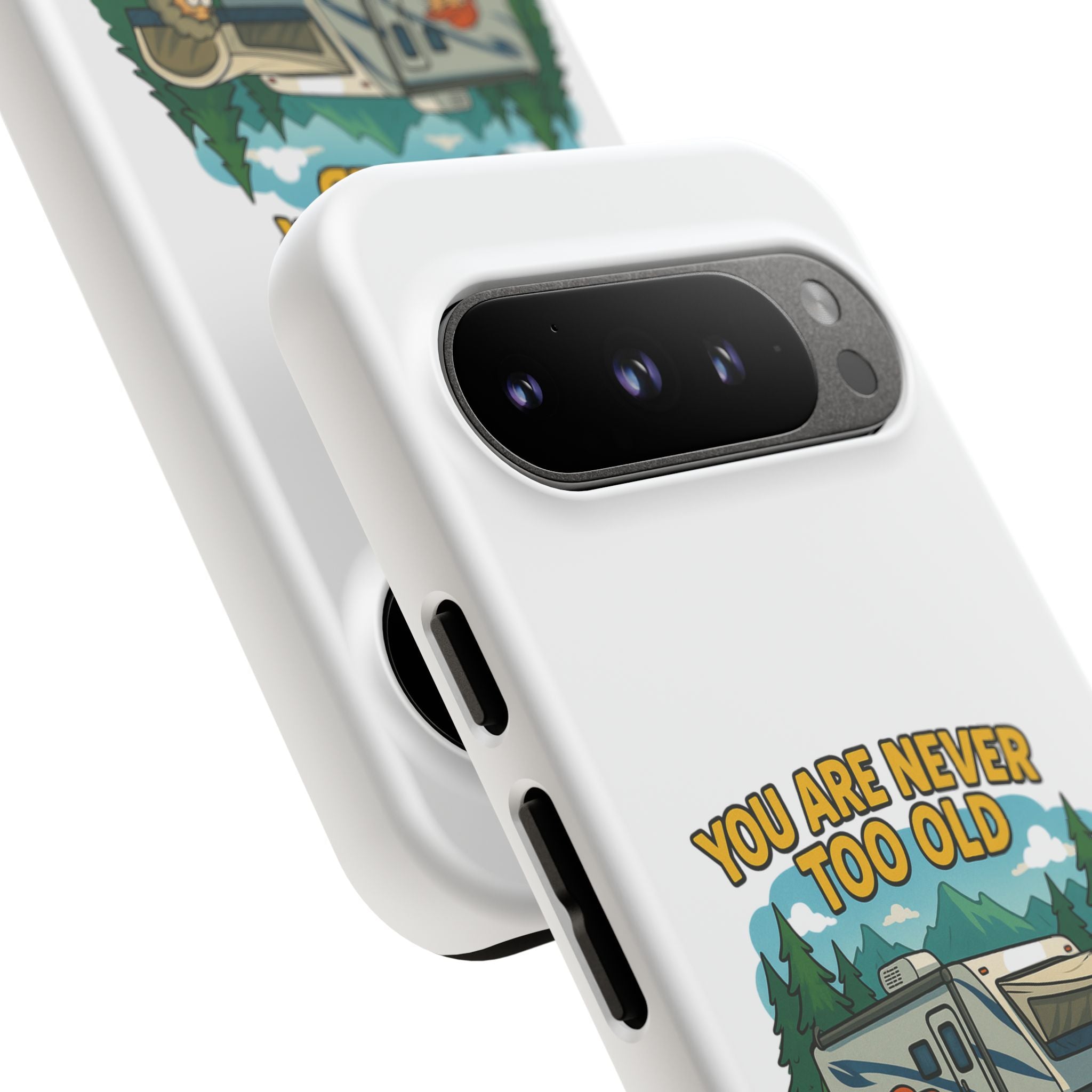 Outdoor Adventure Phone Case - 'You Are Never Too Old to Play Outside'