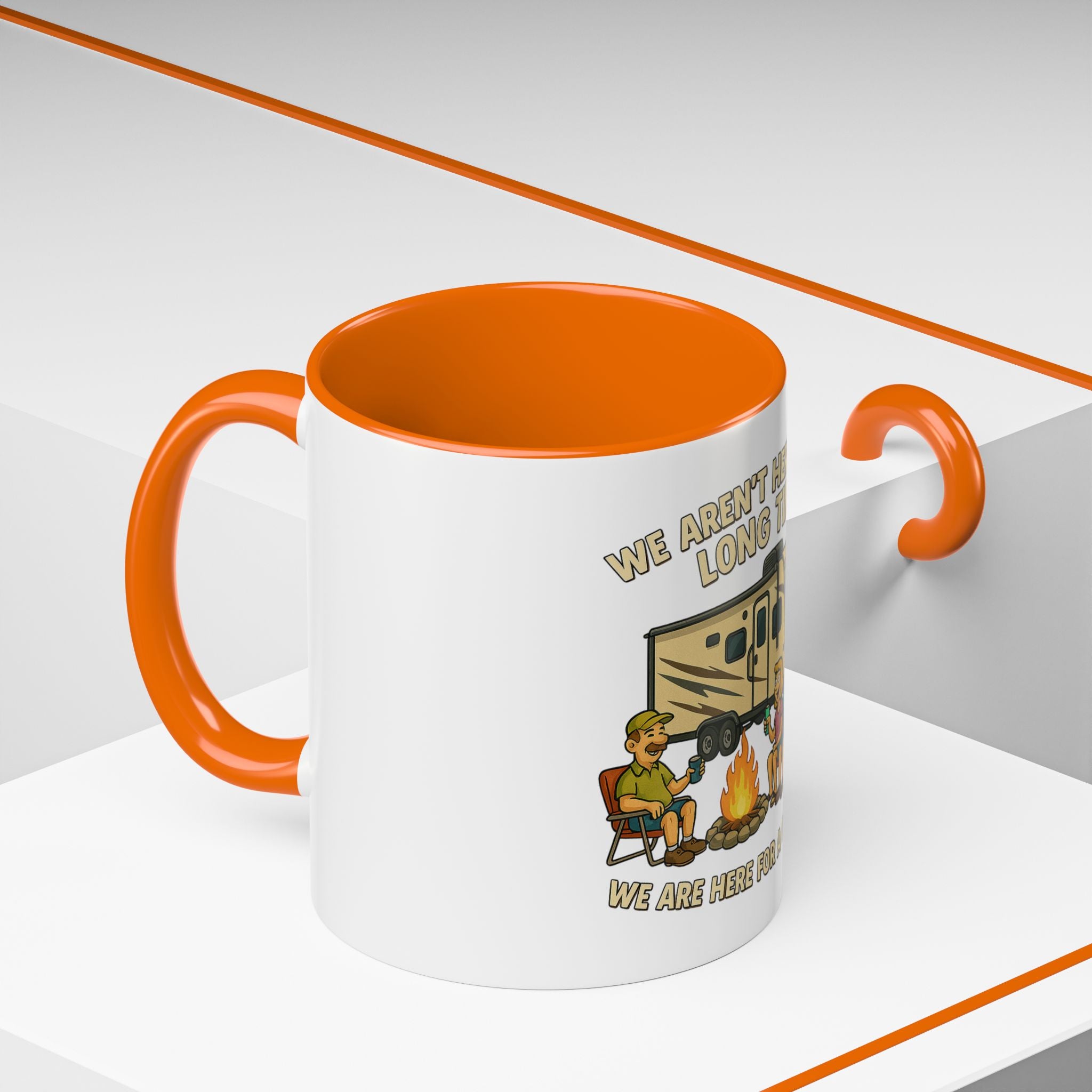 Camping Adventure Coffee Mug - Fun Quote Mug for Outdoor Enthusiasts