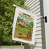Camping Garden Banner, Outdoor Decor, Funny Garden Flag, Home and Garden Sign, Camping Gift, RV Decoration