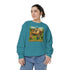 Vintage-Inspired Unisex Sweatshirt with 'High Class Trail Trash' Design