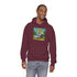 Adventure-Themed Hooded Sweatshirt - Perfect for Travel Enthusiasts, Camper Gifts, Cozy Outings, Outdoor Activities, Road Trip Essentials