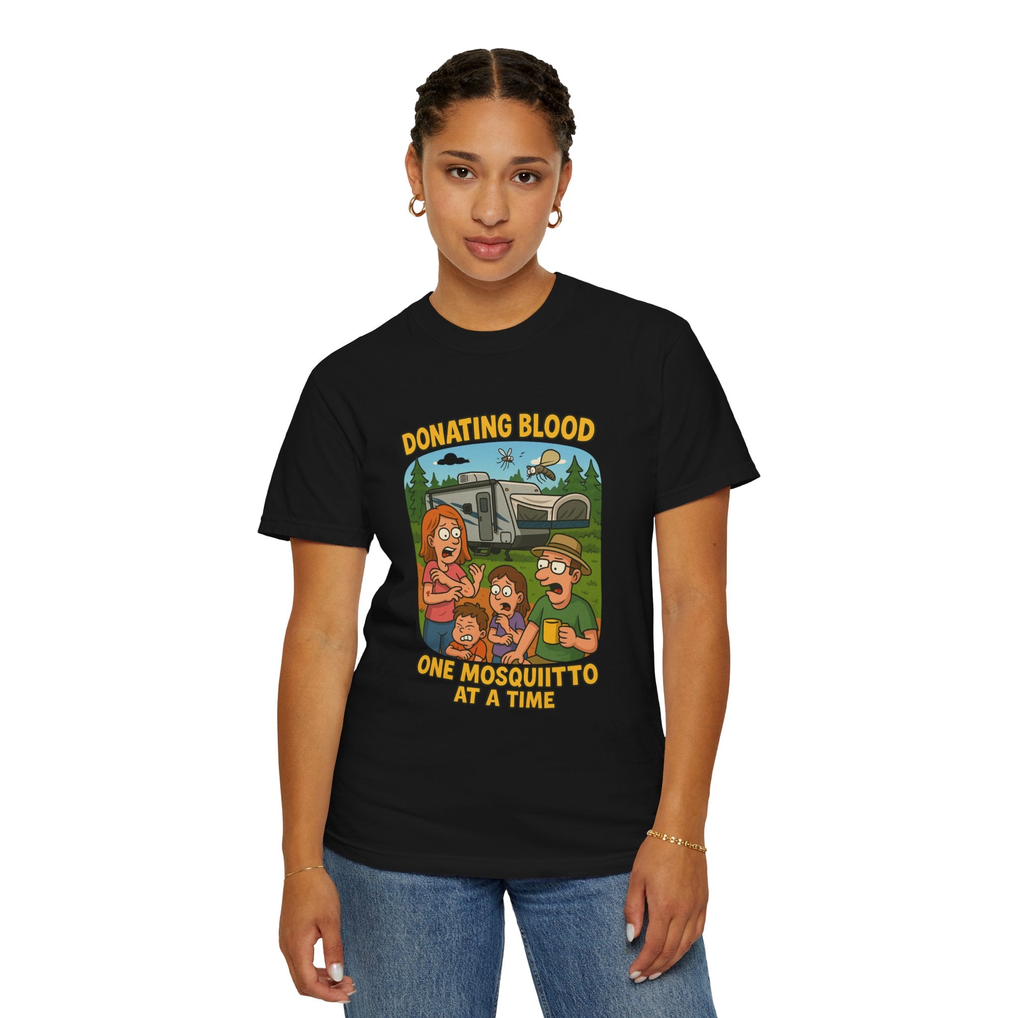 Playful Donation Humor Tee for Blood Donors, Perfect for Fundraisers, Special Events, Gifts, and Everyday Wear