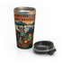 Family Camping Travel Mug - Stay Together, Adventure Awaits, Coffee Cup, Travel Tumbler, Outdoors Gifts
