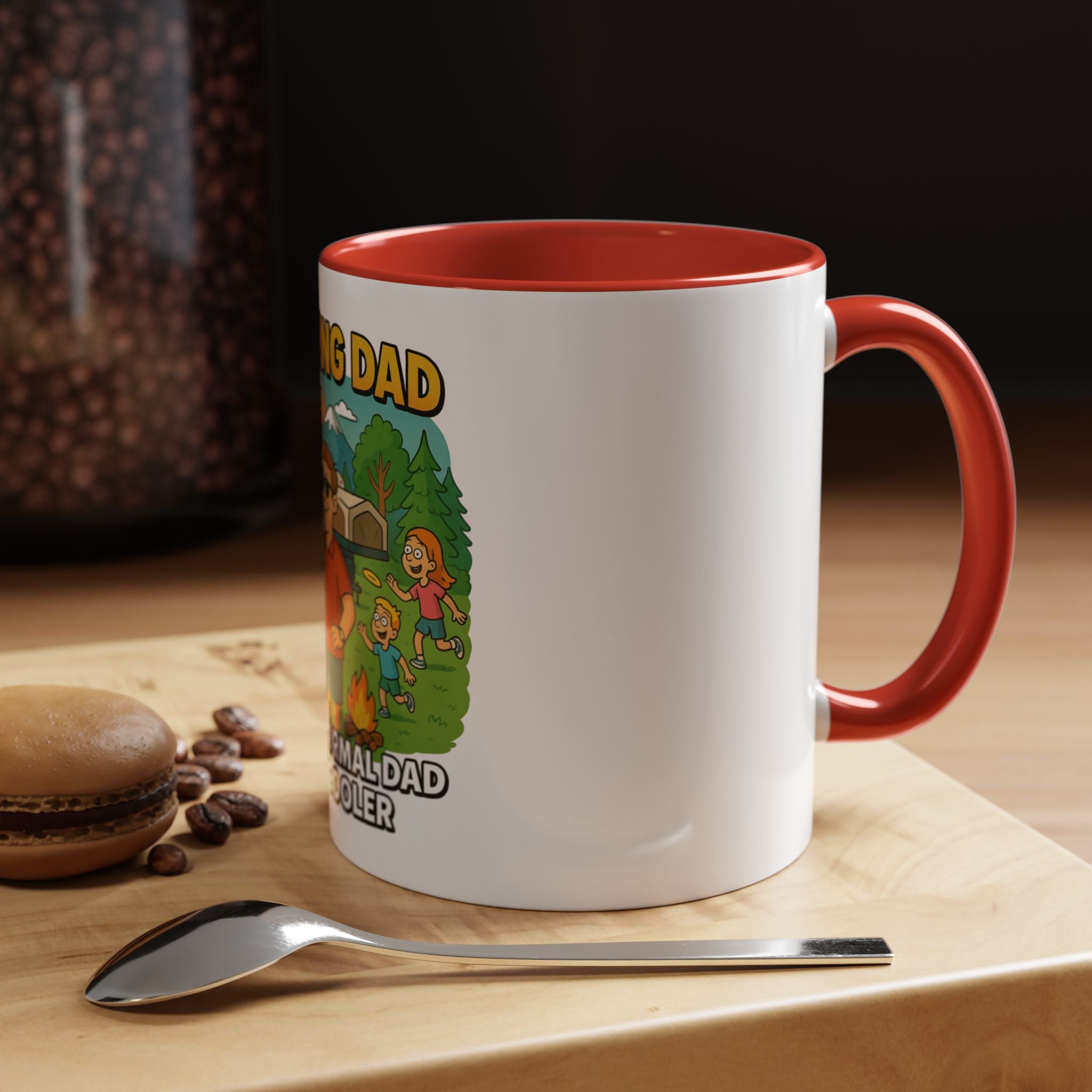 Cool Camping Dad Coffee Mug - Fun Outdoor Adventure Gift