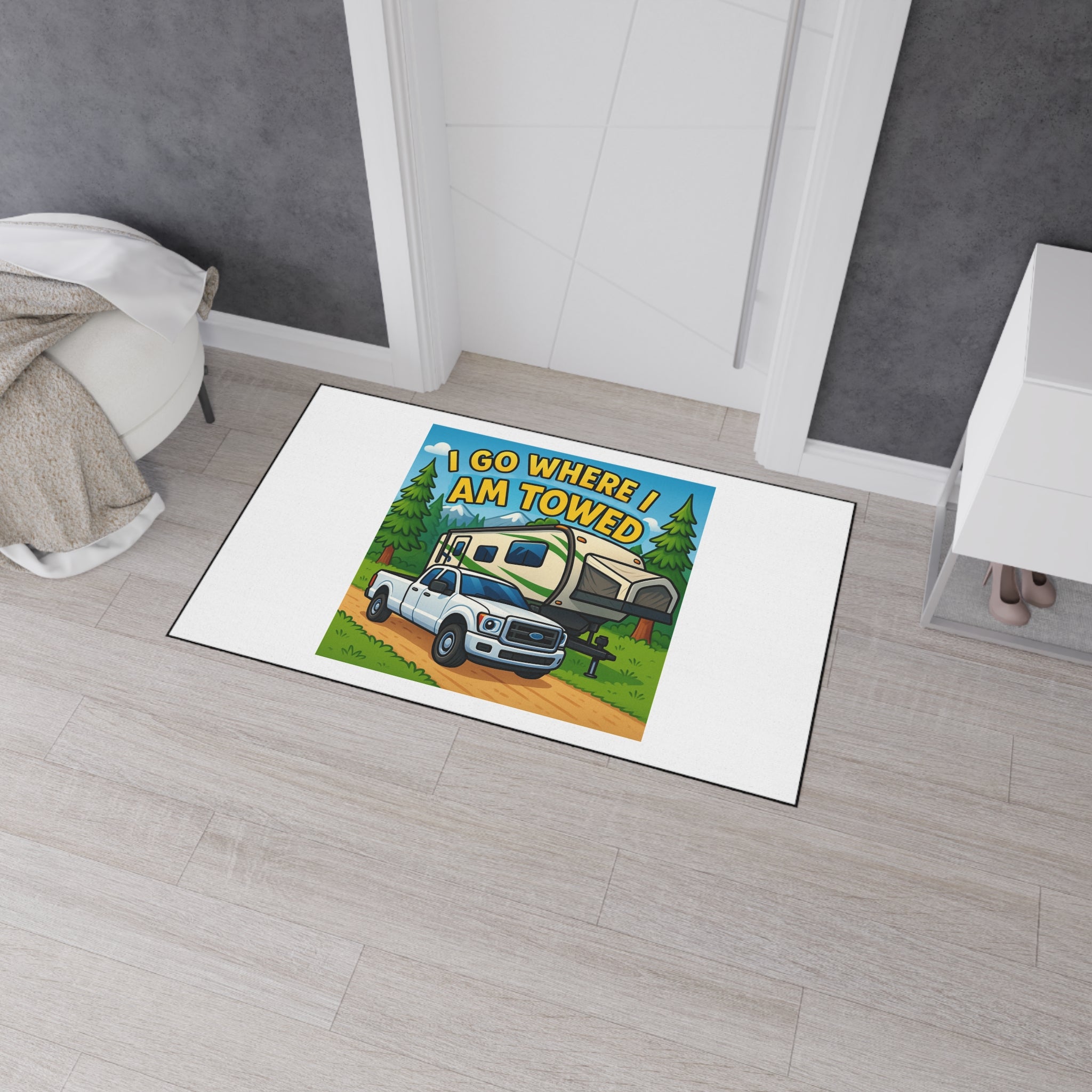 RV Adventures Heavy Duty Floor Mat - Durable Outdoor Rug for Campers and Travelers, Outdoor Welcome Mat, Camping Gifts, Travel Decor, [...]