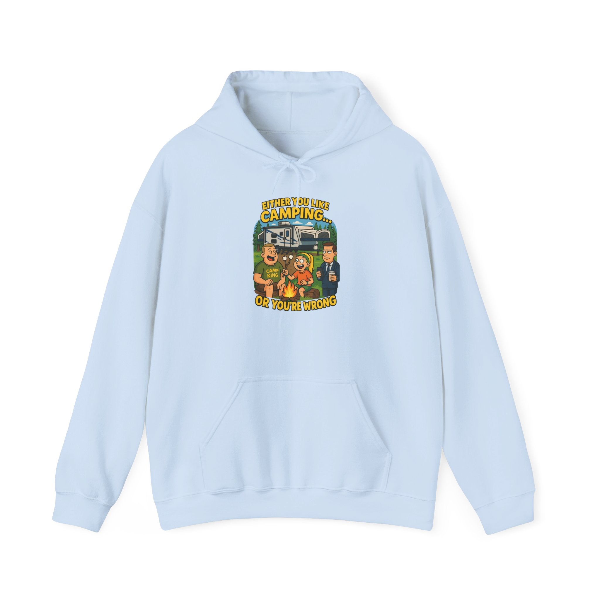 Camping Adventure Unisex Heavy Blend™ Hooded Sweatshirt