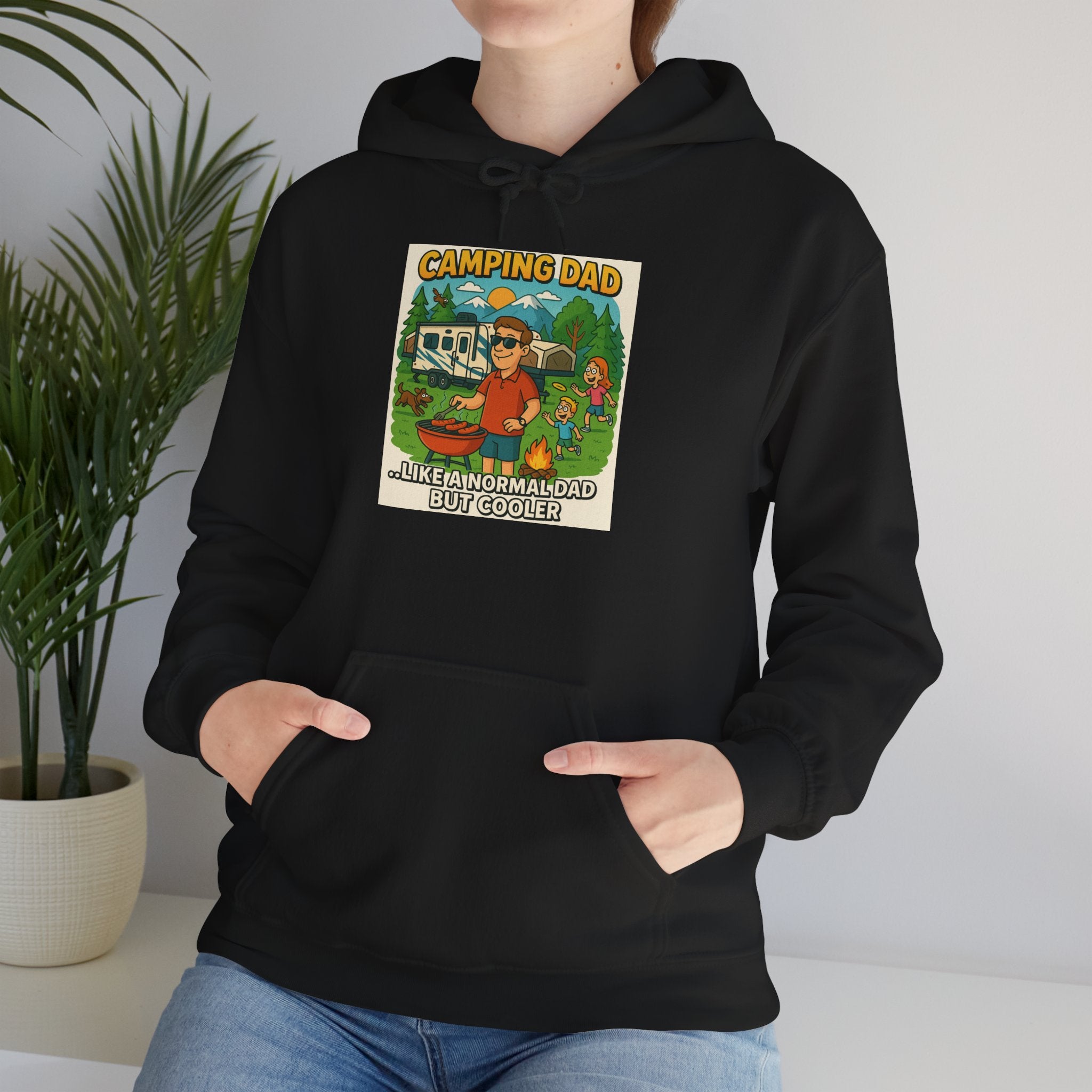 Camping Dad Unisex Heavy Blend Hoodie