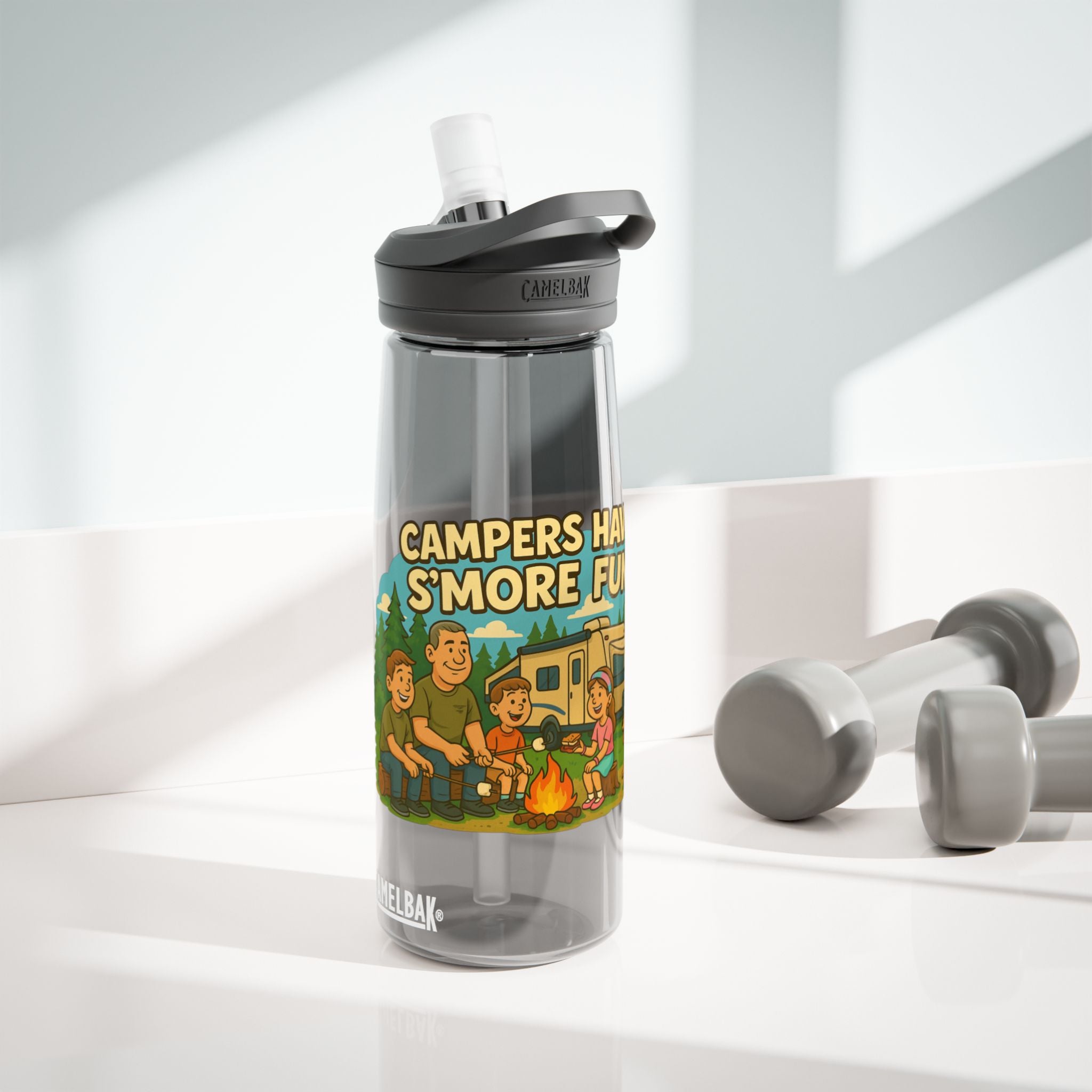 Camping Water Bottle, Outdoor Adventure Hydration, Eco-Friendly Gift, Gifts for Campers, Travel Bottle