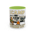 Camping Humor Coffee Mug - I Camp Because Punching People is Frowned Upon