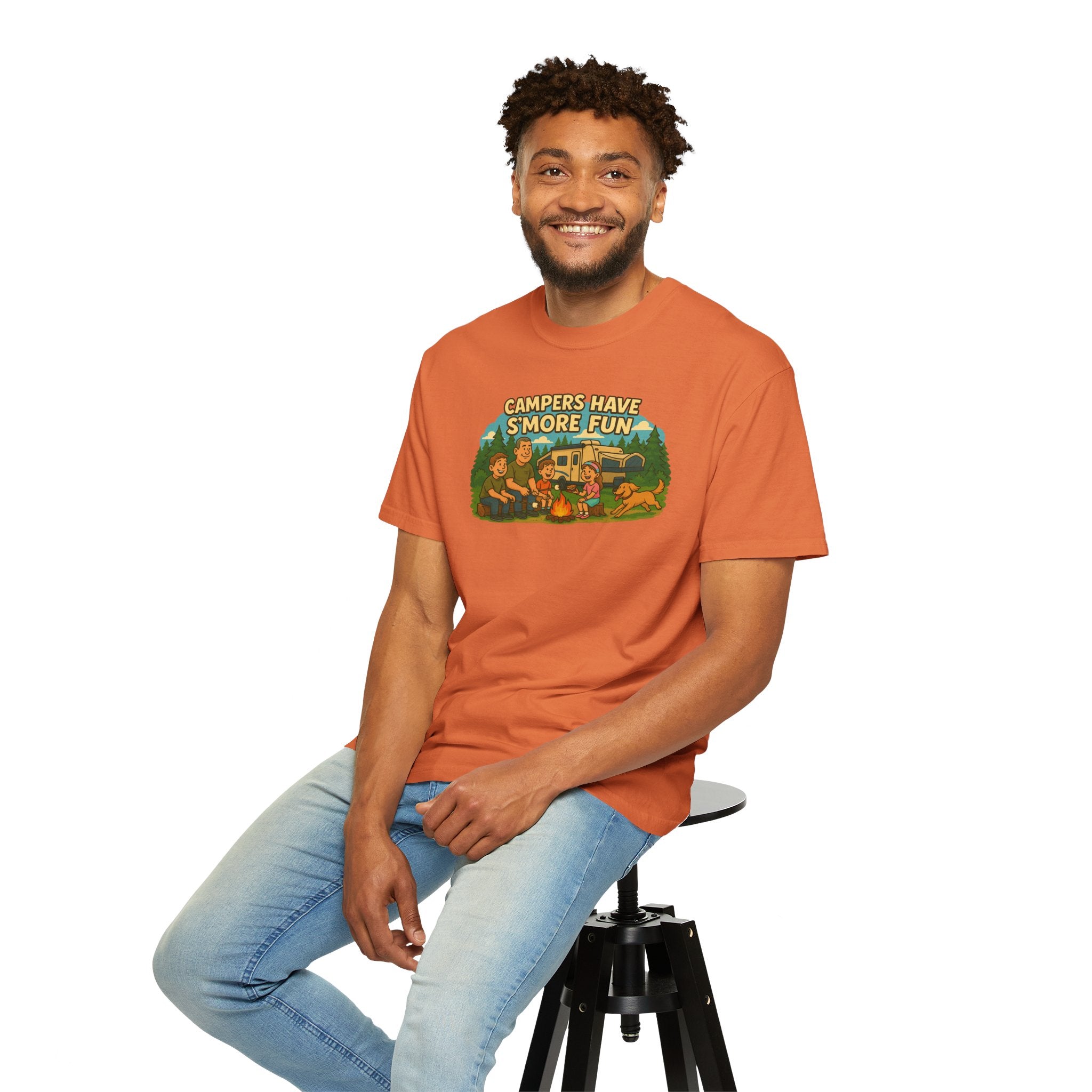 Camping T-Shirt for Outdoor Lovers, Perfect Gift for Campers, Adventure Tee, Vacation Shirt, Summer Fun Merchandise