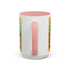 Life is fine with camping and wine Hybrid Camper Coffee Mug (11, 15oz)