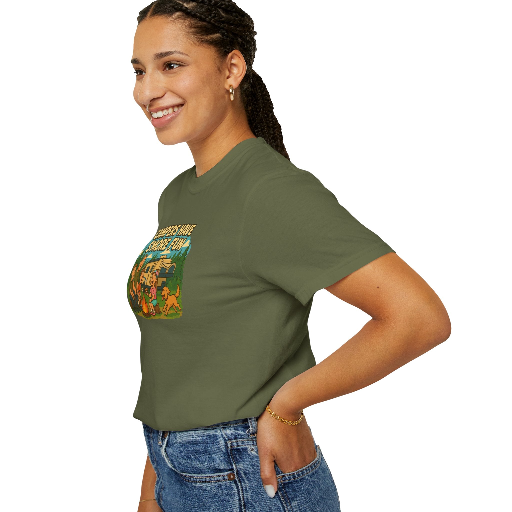 Camping T-Shirt for Outdoor Lovers, Perfect Gift for Campers, Adventure Tee, Vacation Shirt, Summer Fun Merchandise