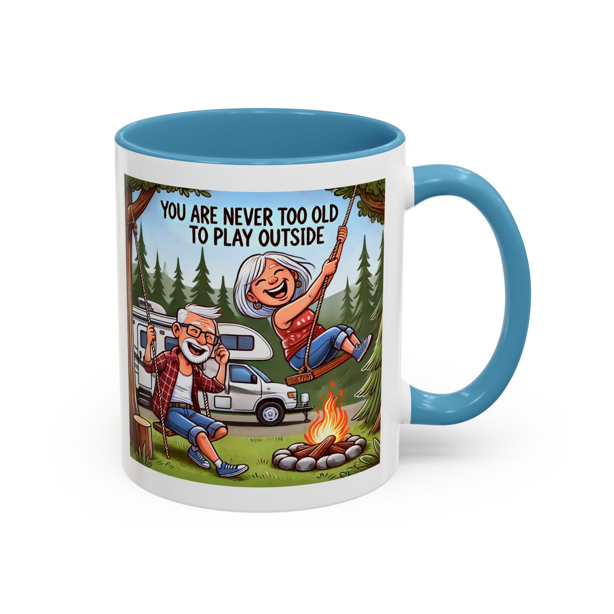 Mug - You are Never Too Old to Play Outside Coffee Mug (11, 15oz)