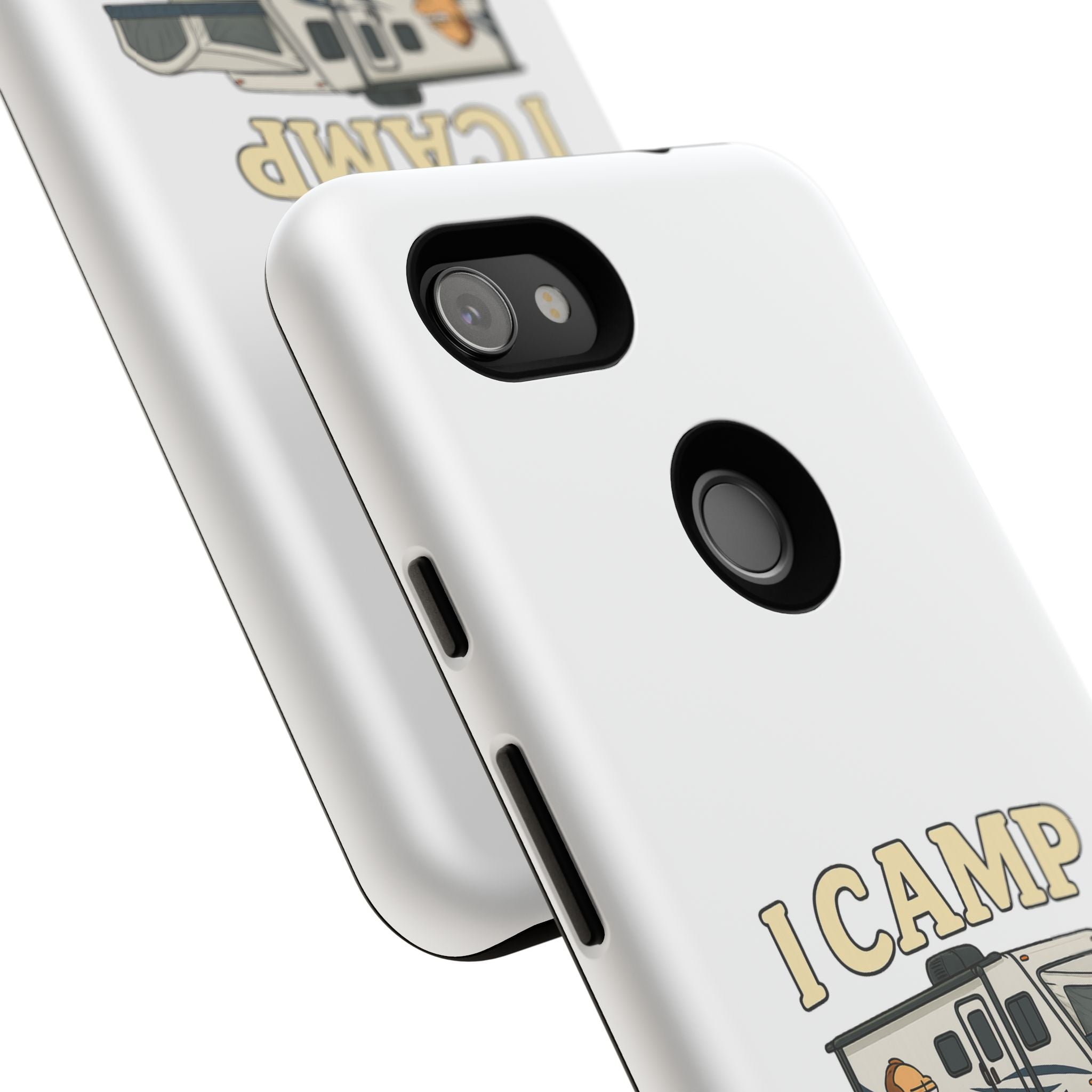 Camping Phone Case - I Camp Because Punching People is Frowned Upon