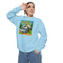 Unisex Garment-Dyed Sweatshirt - I go where I am towed