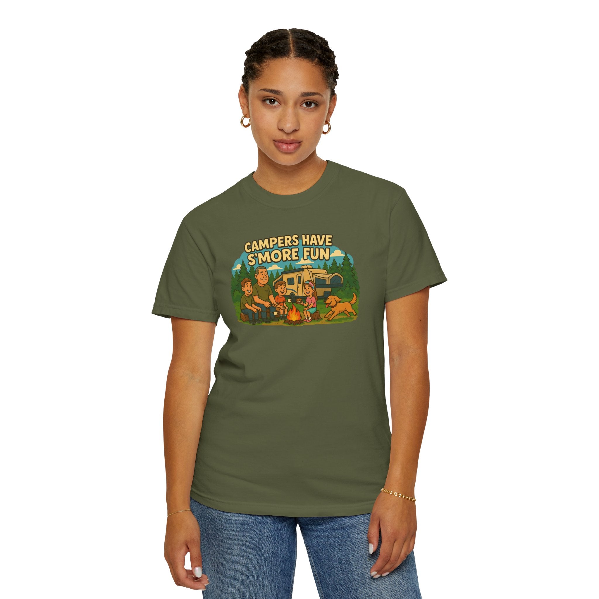 Camping T-Shirt for Outdoor Lovers, Perfect Gift for Campers, Adventure Tee, Vacation Shirt, Summer Fun Merchandise