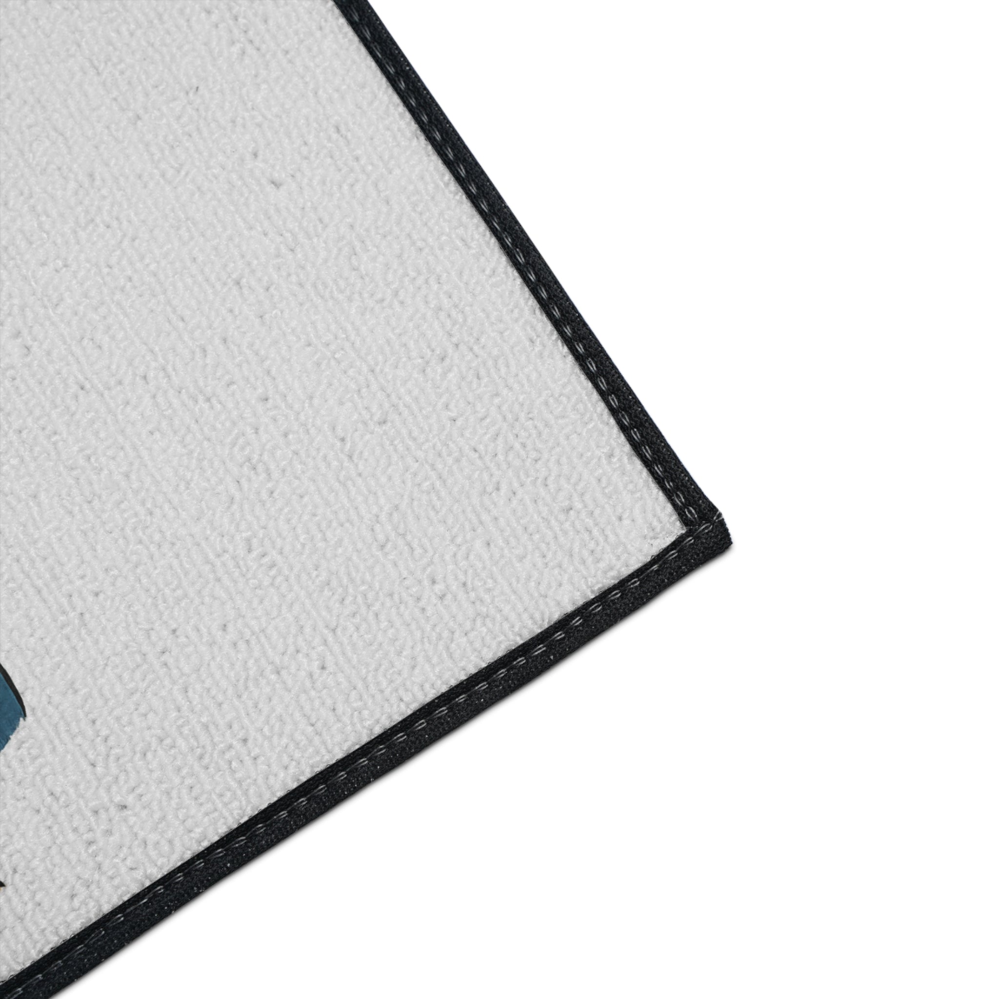 Camp Hair Don't Care Mat | Heavy Duty Floor Mat for Home, RV, Camping, Outdoor Decor, Fun Family Gift