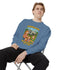 Unisex Garment-Dyed Sweatshirt - Donating Blood One Mosquito at a Time