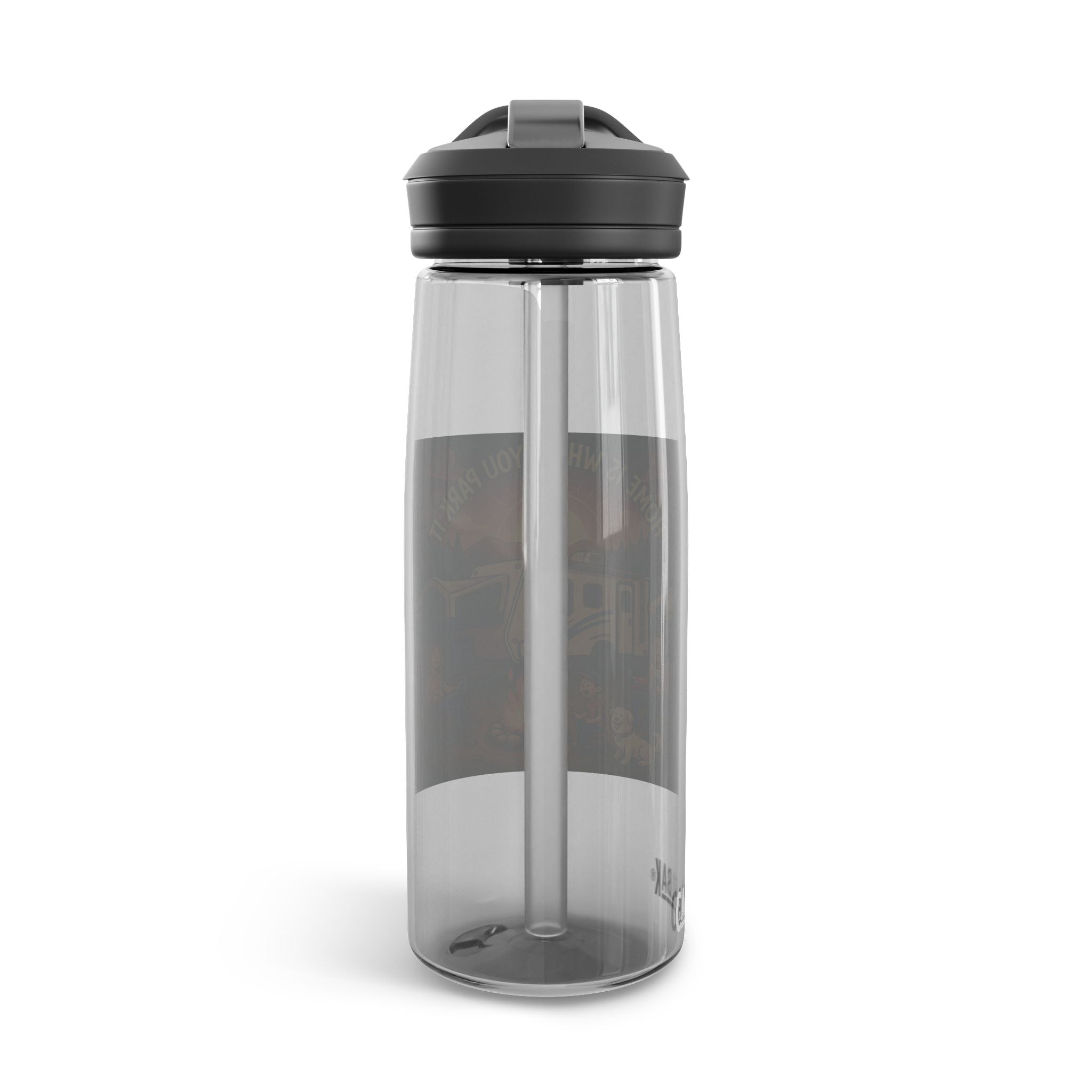 Campfire Adventures Water Bottle, RV Life, Outdoor Fun, Camping Gear, Hydration Bottle, Eco-Friendly Drinking