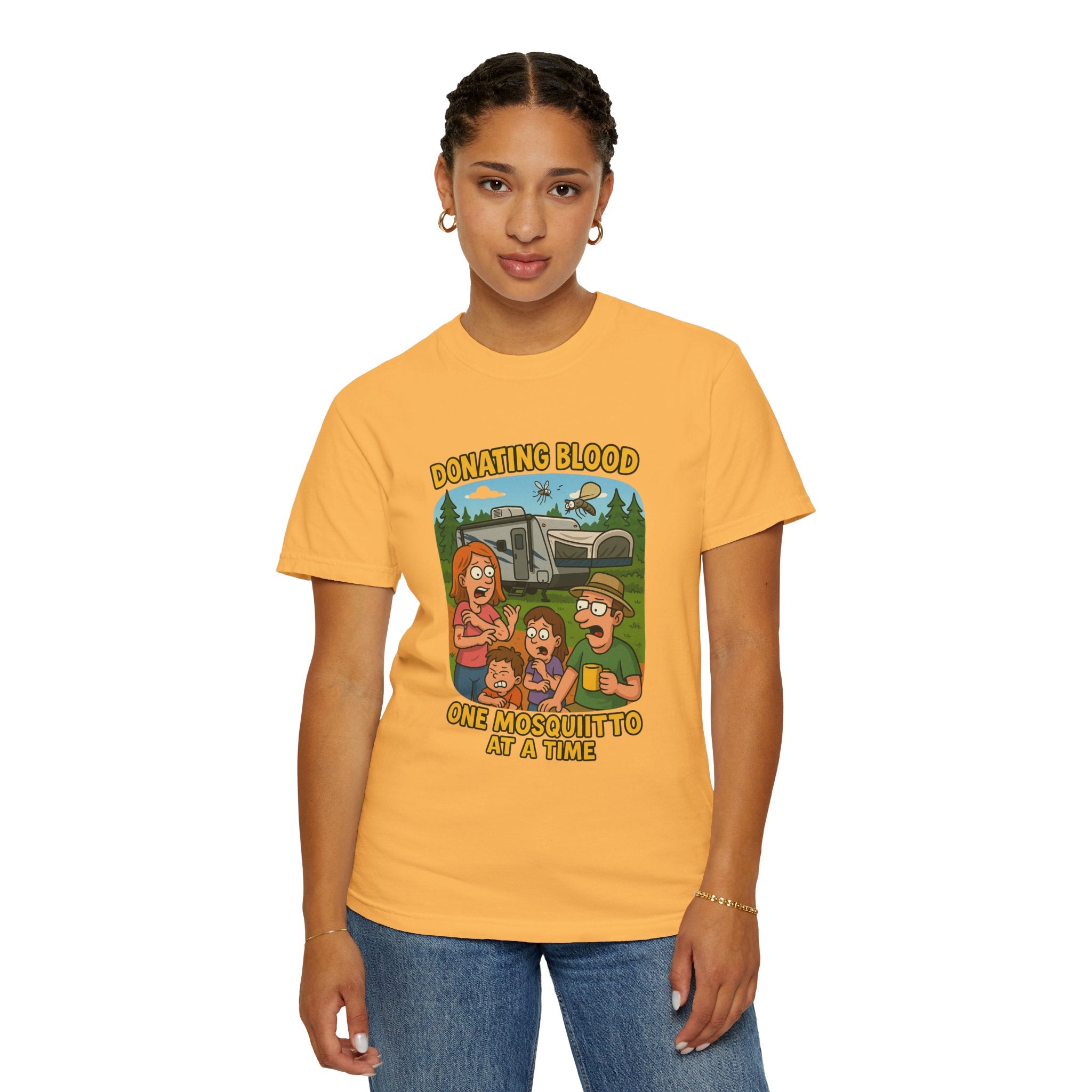 Playful Donation Humor Tee for Blood Donors, Perfect for Fundraisers, Special Events, Gifts, and Everyday Wear