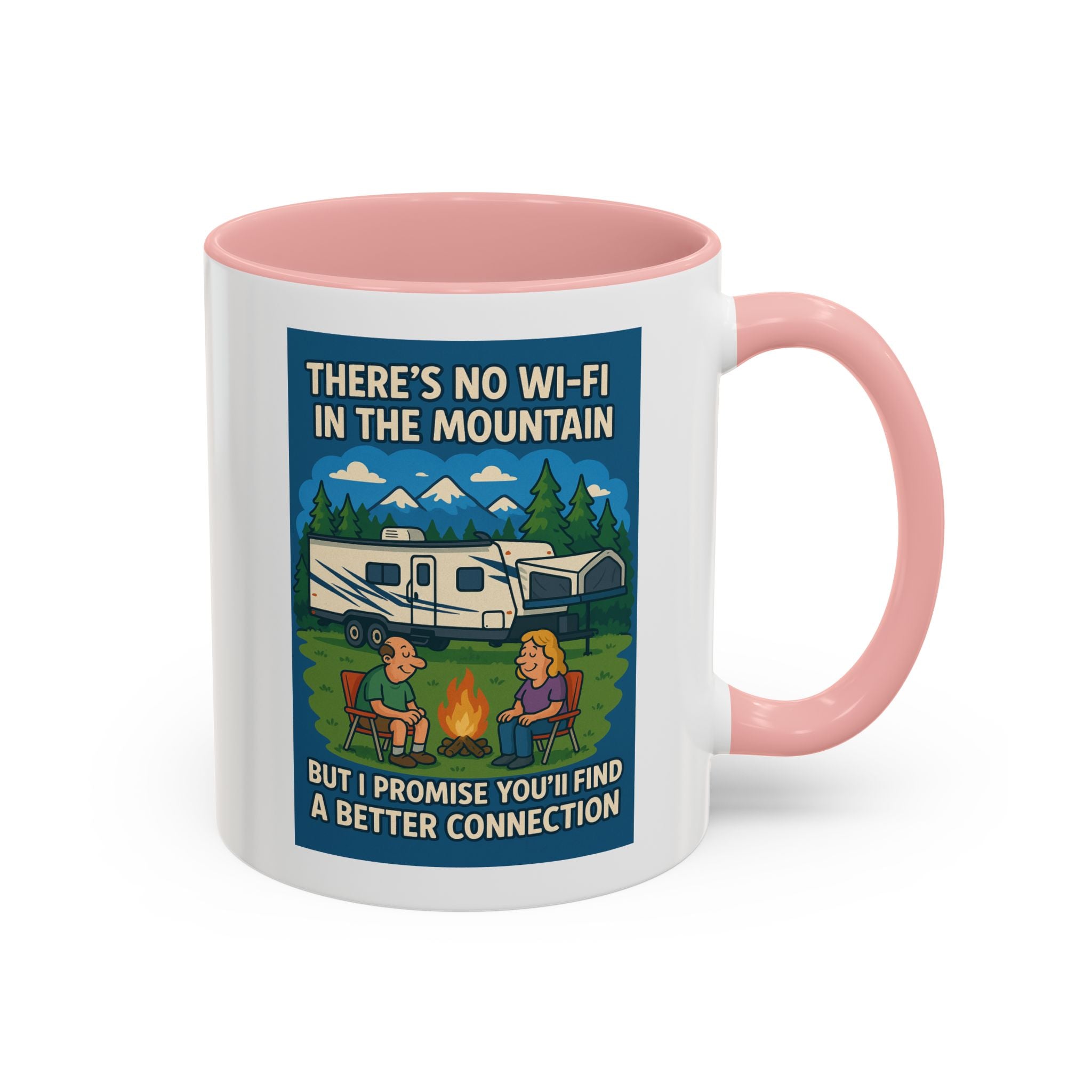Nature Connection Coffee Mug - Adventure, Camping, Outdoor Gift, Travel Mug, Hiking Coffee Cup