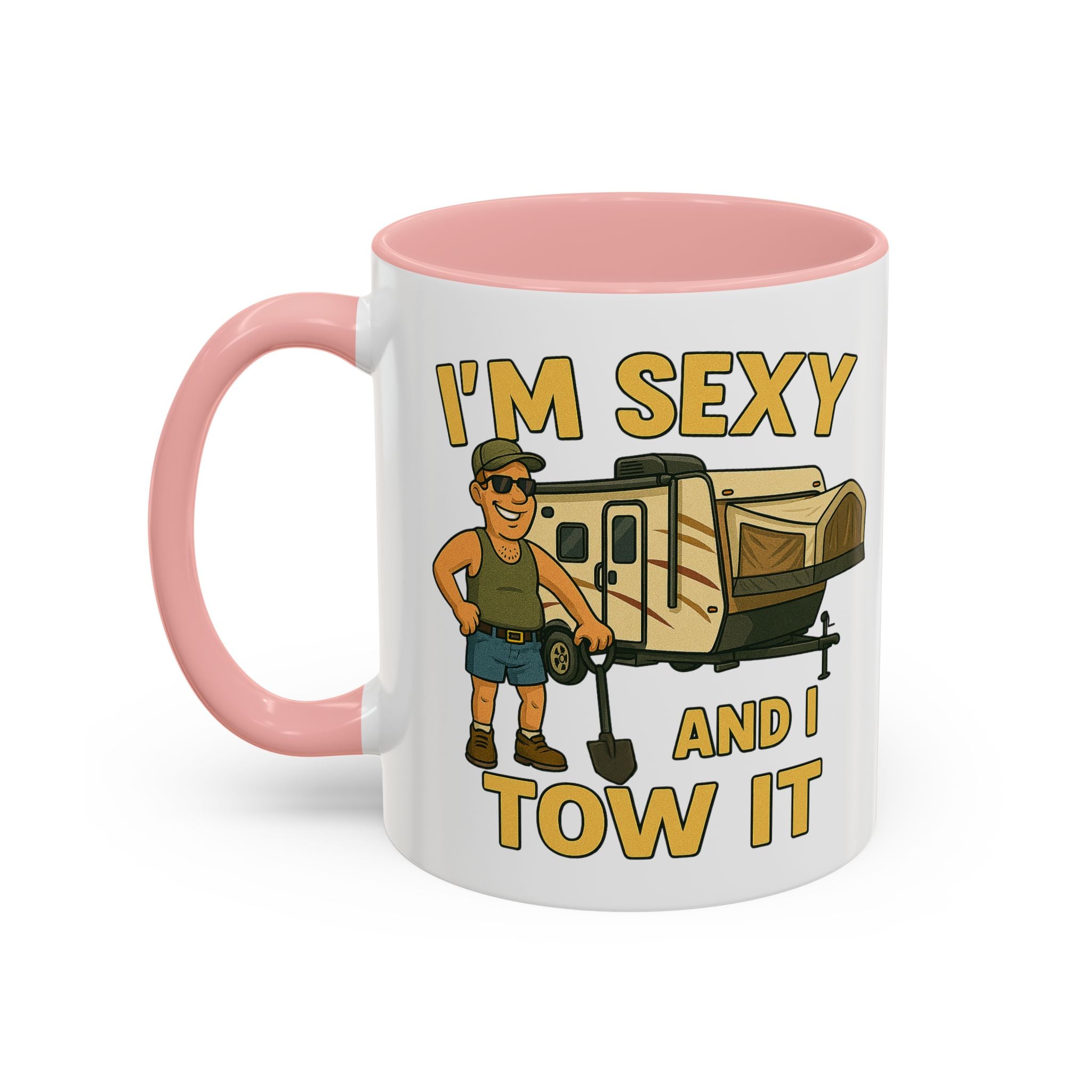 Playful Camping Mug, Funny Coffee Cup, Camper Gift, RV Lover's Accessory, Outdoor Adventure Mug