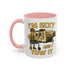 Playful Camping Mug, Funny Coffee Cup, Camper Gift, RV Lover's Accessory, Outdoor Adventure Mug
