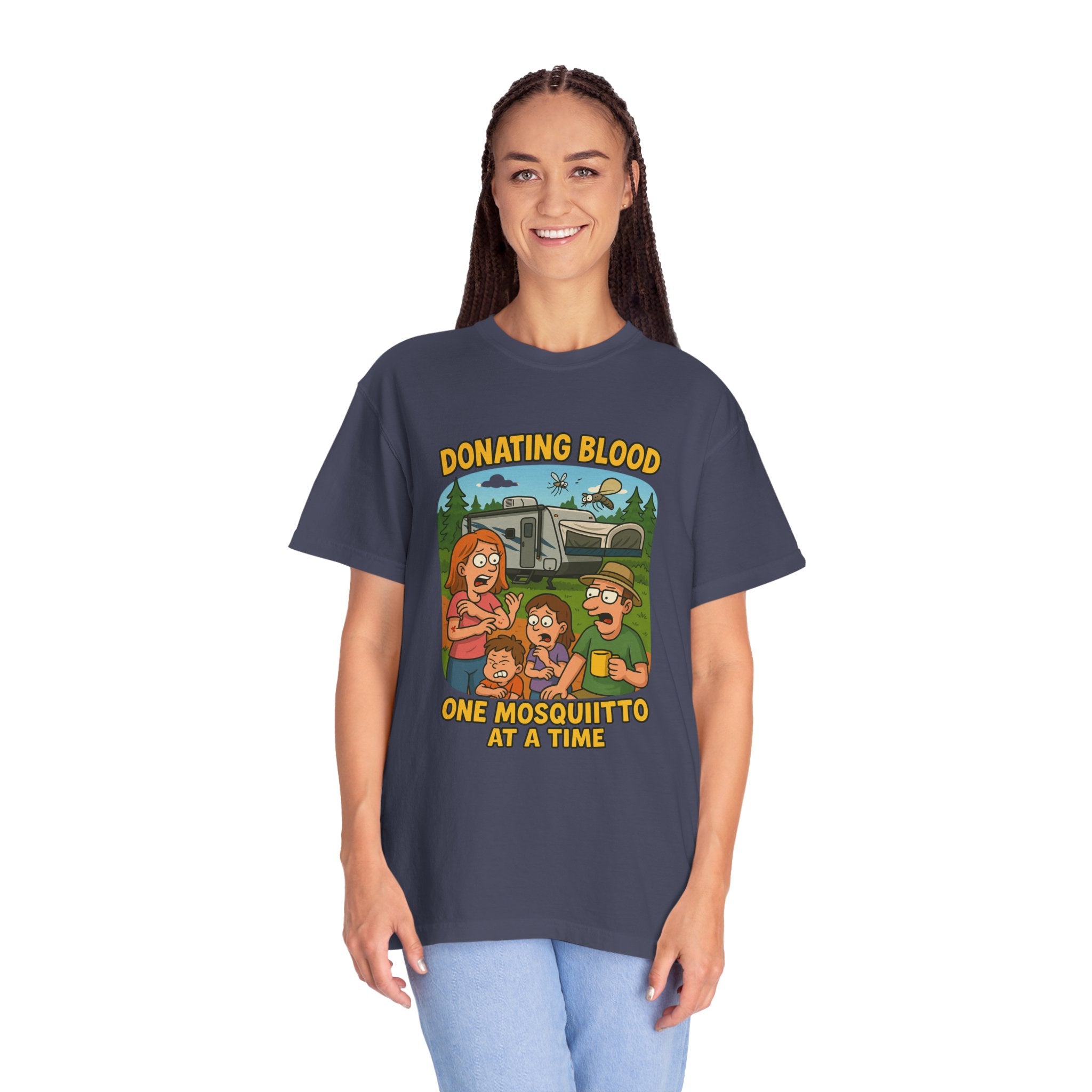 Playful Donation Humor Tee for Blood Donors, Perfect for Fundraisers, Special Events, Gifts, and Everyday Wear