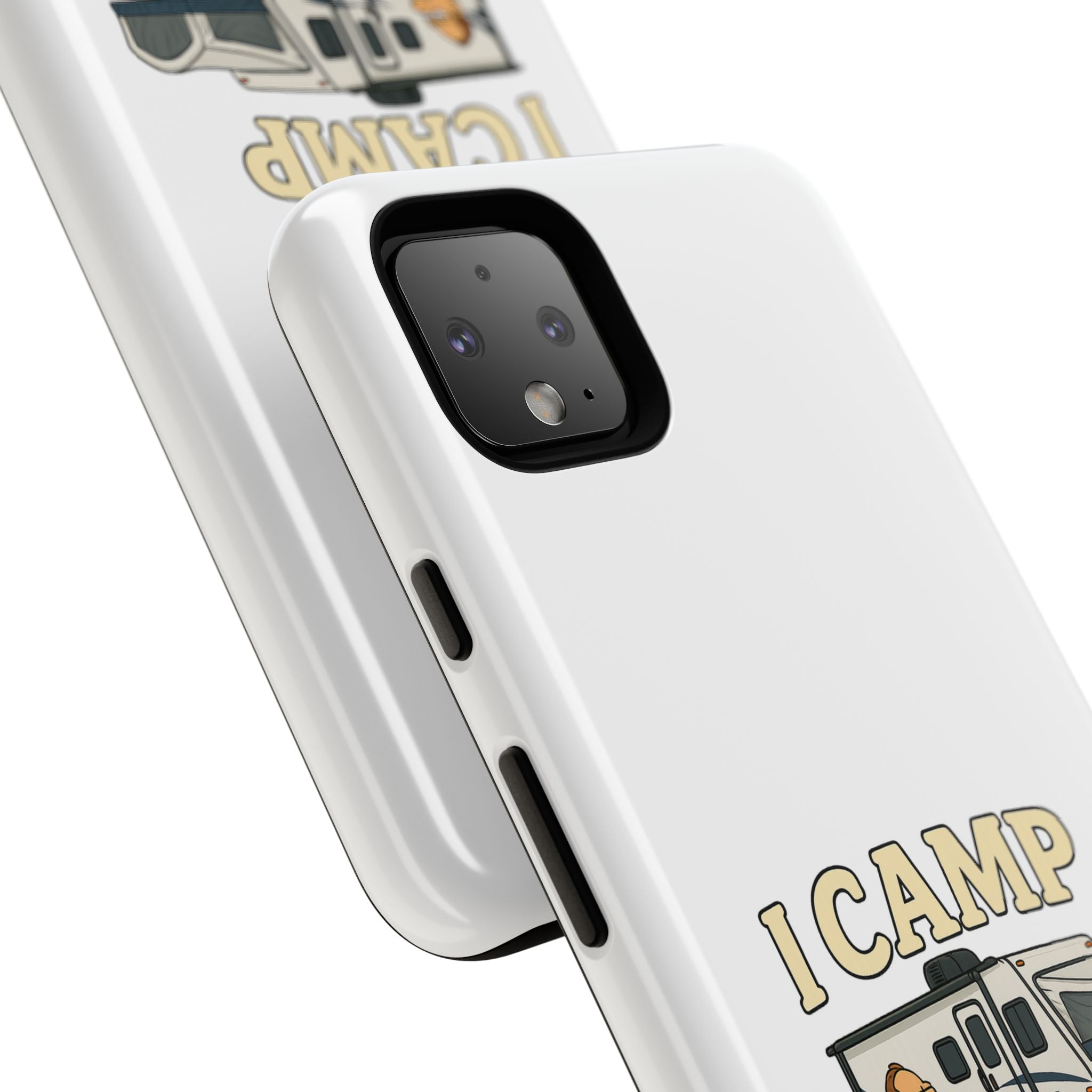 Camping Phone Case - I Camp Because Punching People is Frowned Upon