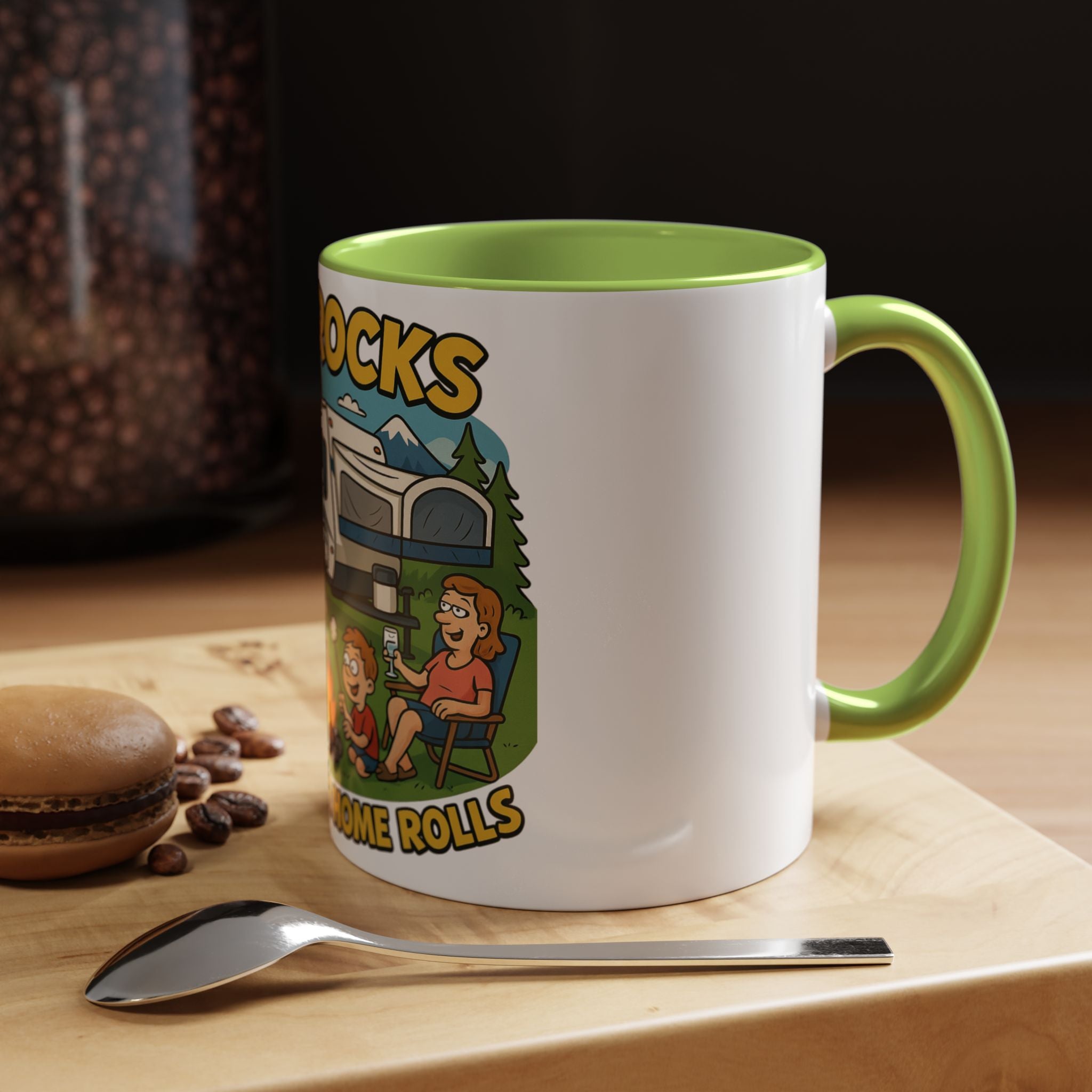 Camping Life Coffee Mug - Adventure Lover Gift, RV Travel Mug, Cozy Campfire Vibes, Perfect for Outdoor Enthusiasts, Gift for Dad