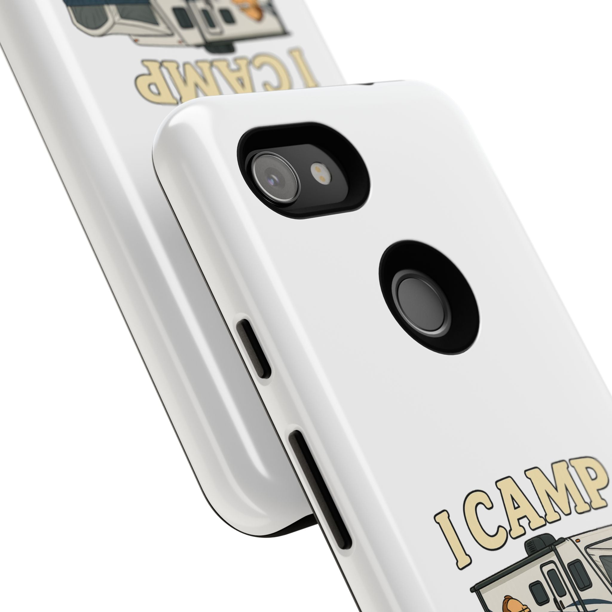 Camping Phone Case - I Camp Because Punching People is Frowned Upon