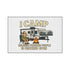 Funny Camping Floor Mat - "I Camp Because Punching People Is Frowned Upon"