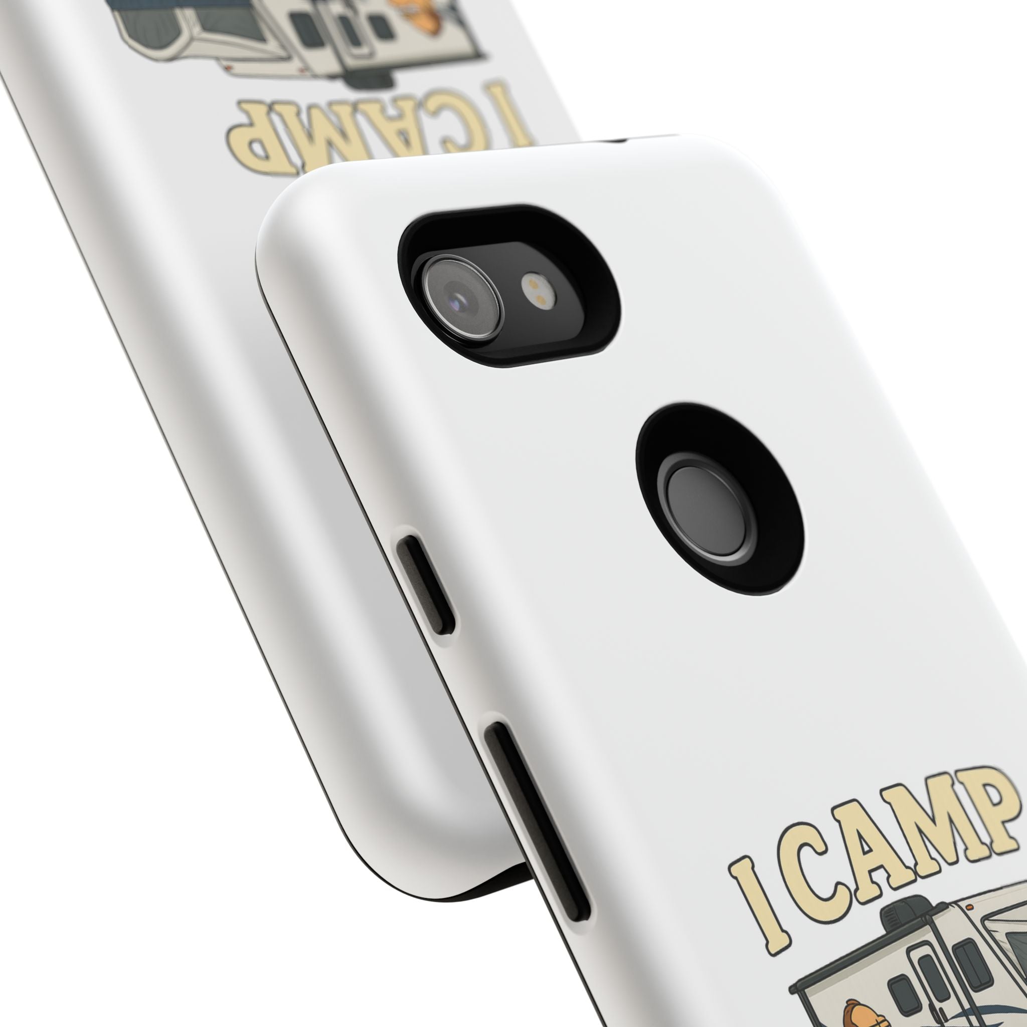 Camping Phone Case - I Camp Because Punching People is Frowned Upon