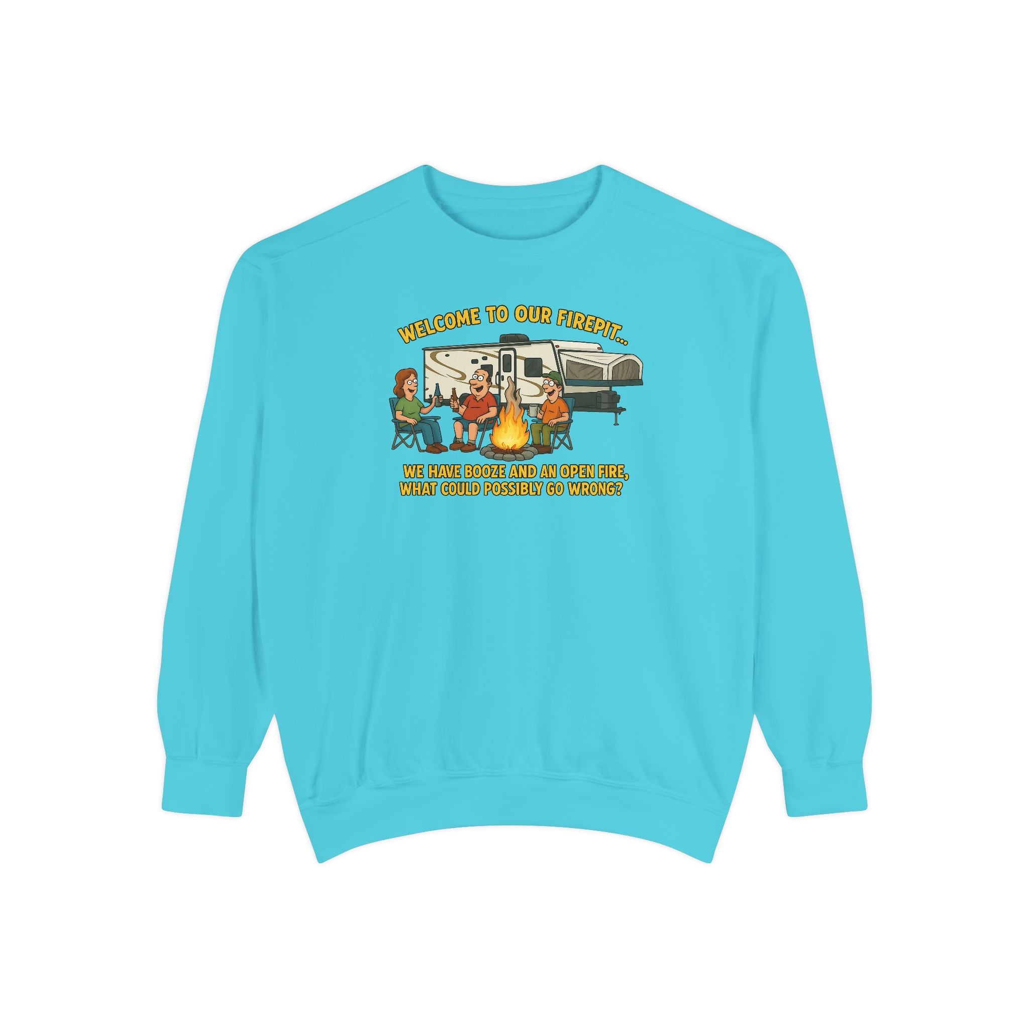 Welcome to Our Family Sweatshirt, Cozy Unisex Top, Family Gathering Apparel, Fun Gift for Friends, Casual Wear for All Occasions