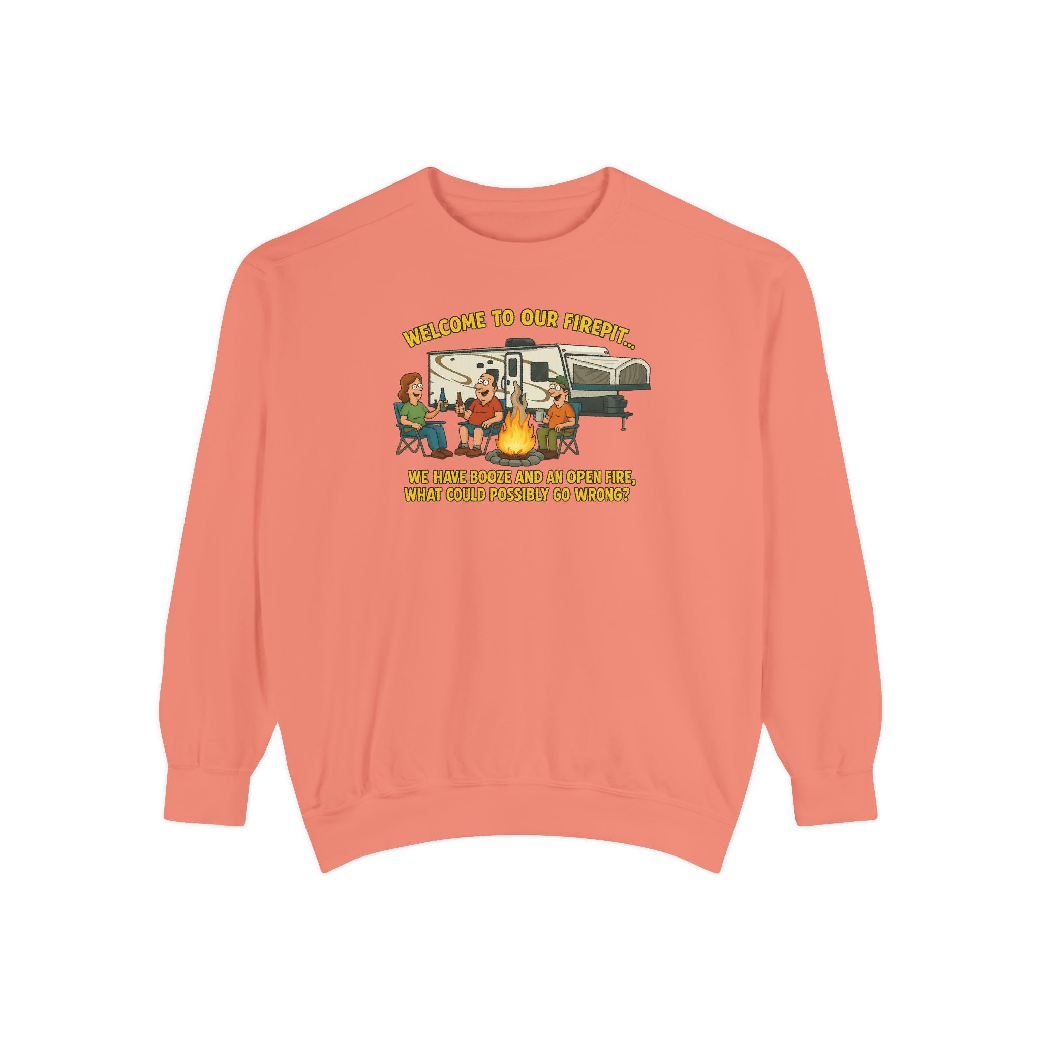Welcome to Our Family Sweatshirt, Cozy Unisex Top, Family Gathering Apparel, Fun Gift for Friends, Casual Wear for All Occasions