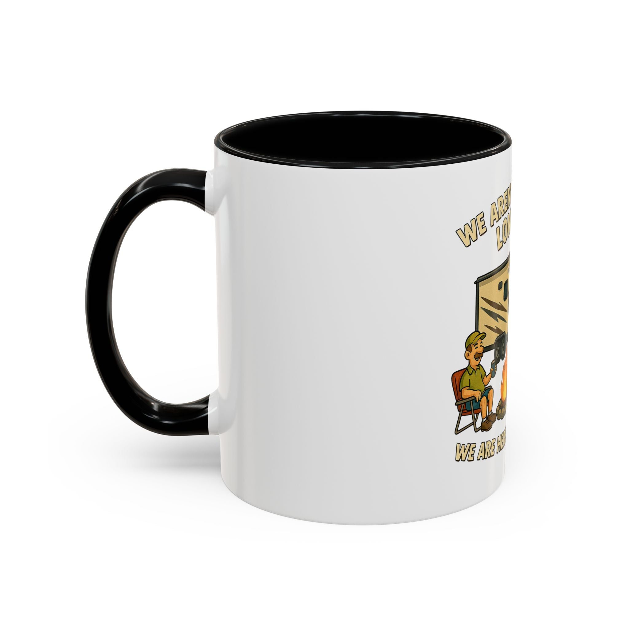 Camping Adventure Coffee Mug - Fun Quote Mug for Outdoor Enthusiasts