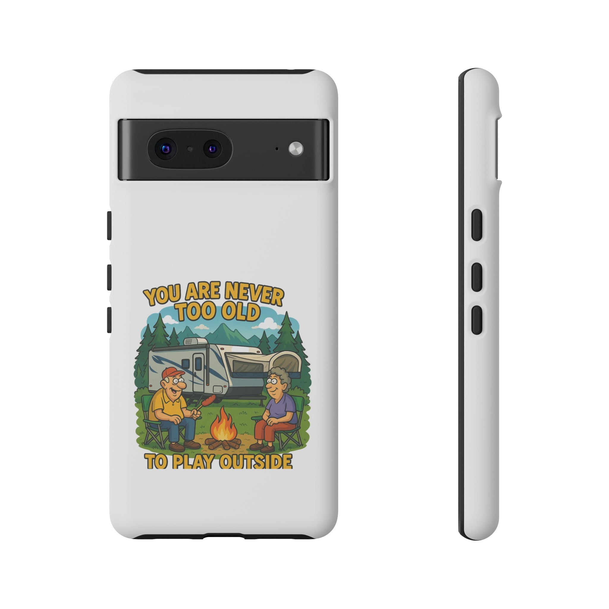 Outdoor Adventure Phone Case - 'You Are Never Too Old to Play Outside'